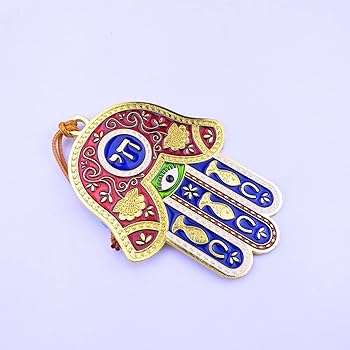 Amazon.co.jp: Aida Bz ハムサパーム、神の手お守り旅行お土産