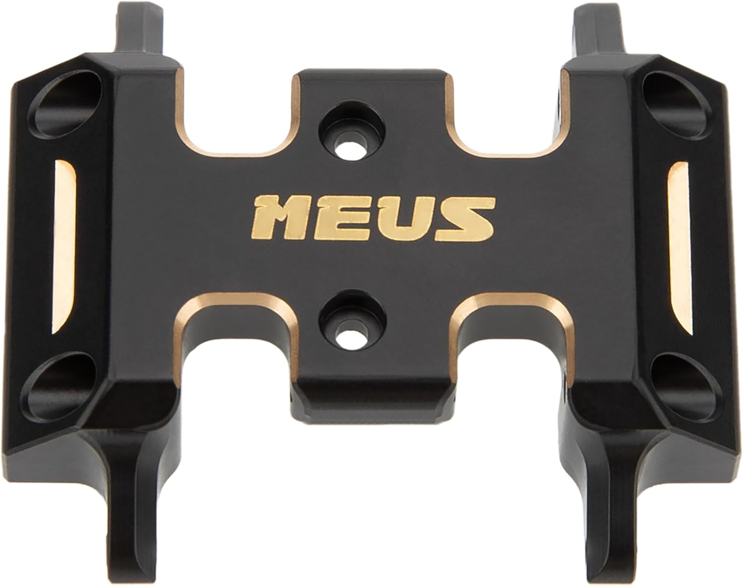 MEUS RACING 20g Brass Skid Plate for Axial SCX24 1/24 RC Crawler Upgrades (Brass)
