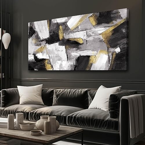 Miniatura 63 de SOUGUAN Pinturas de pared de plantas, lienzo floral blanco, arte de pared para sala de estar, póster pintado a mano, cuadro botánico, decoración