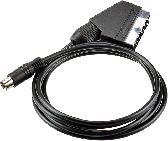 Gam3Gear Scart Cable RGB TV lead for Sega Saturn Console