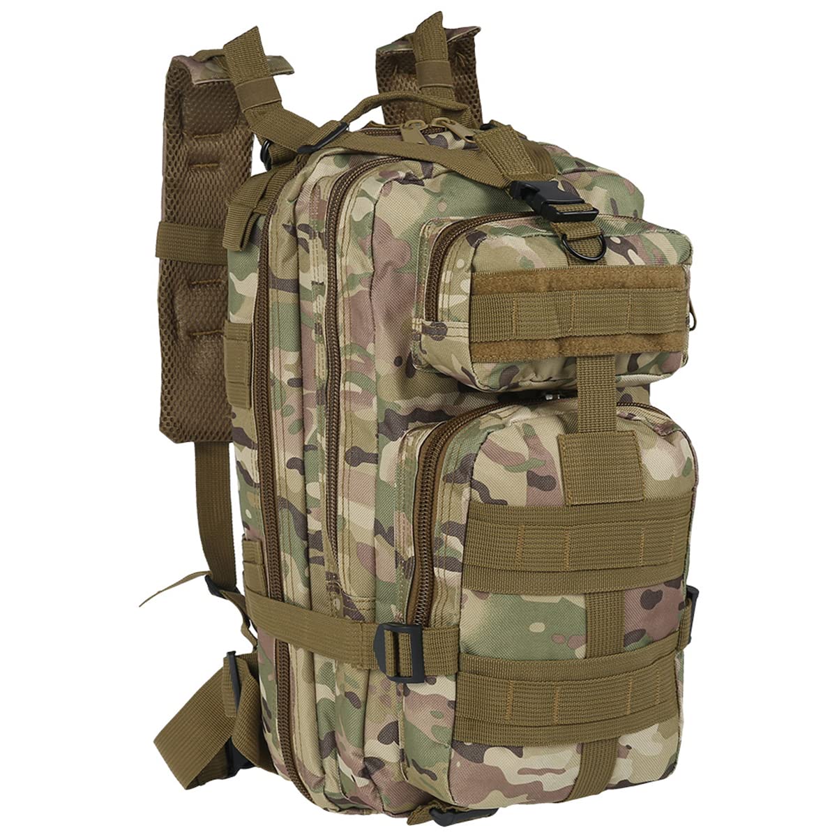 Nihuifdpy Camouflage Color Military Tactical Backpack 30L Large Capacity Army Rucksacks Assault Pack Oxford Clothes Hiking Rucksack Waterproof Molle Shoulder Bag For Camping Travelling Climbing And Other Outdoor Activities