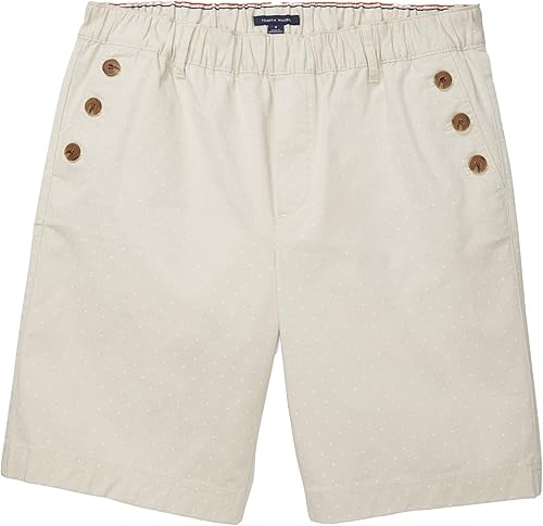 Tommy Hilfiger Pantalones cortos adaptables con cinturón para mujer con trabillas para dominar