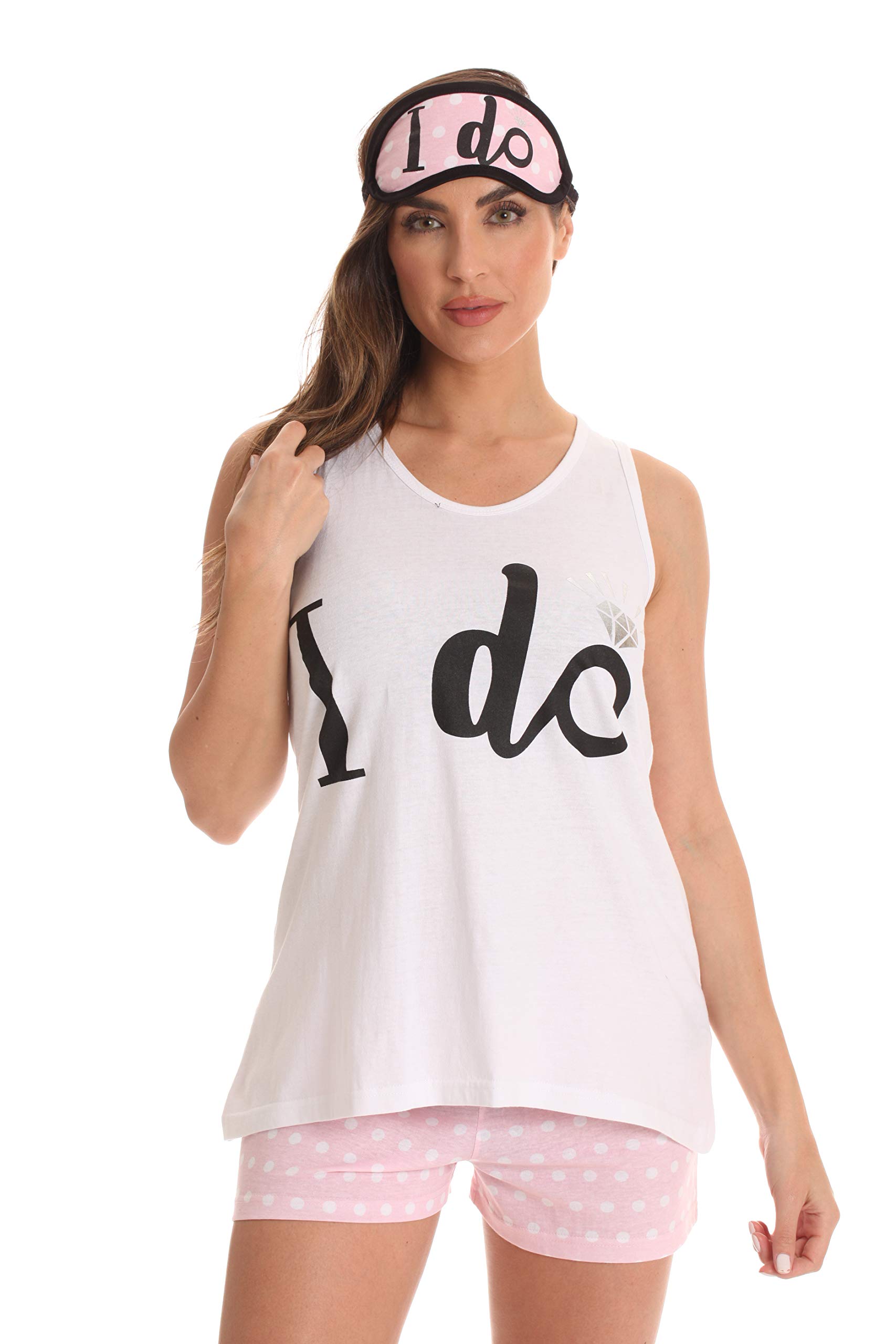 Just Love100% Cotton Women Sleepwear Tank & Short Pajama Sets