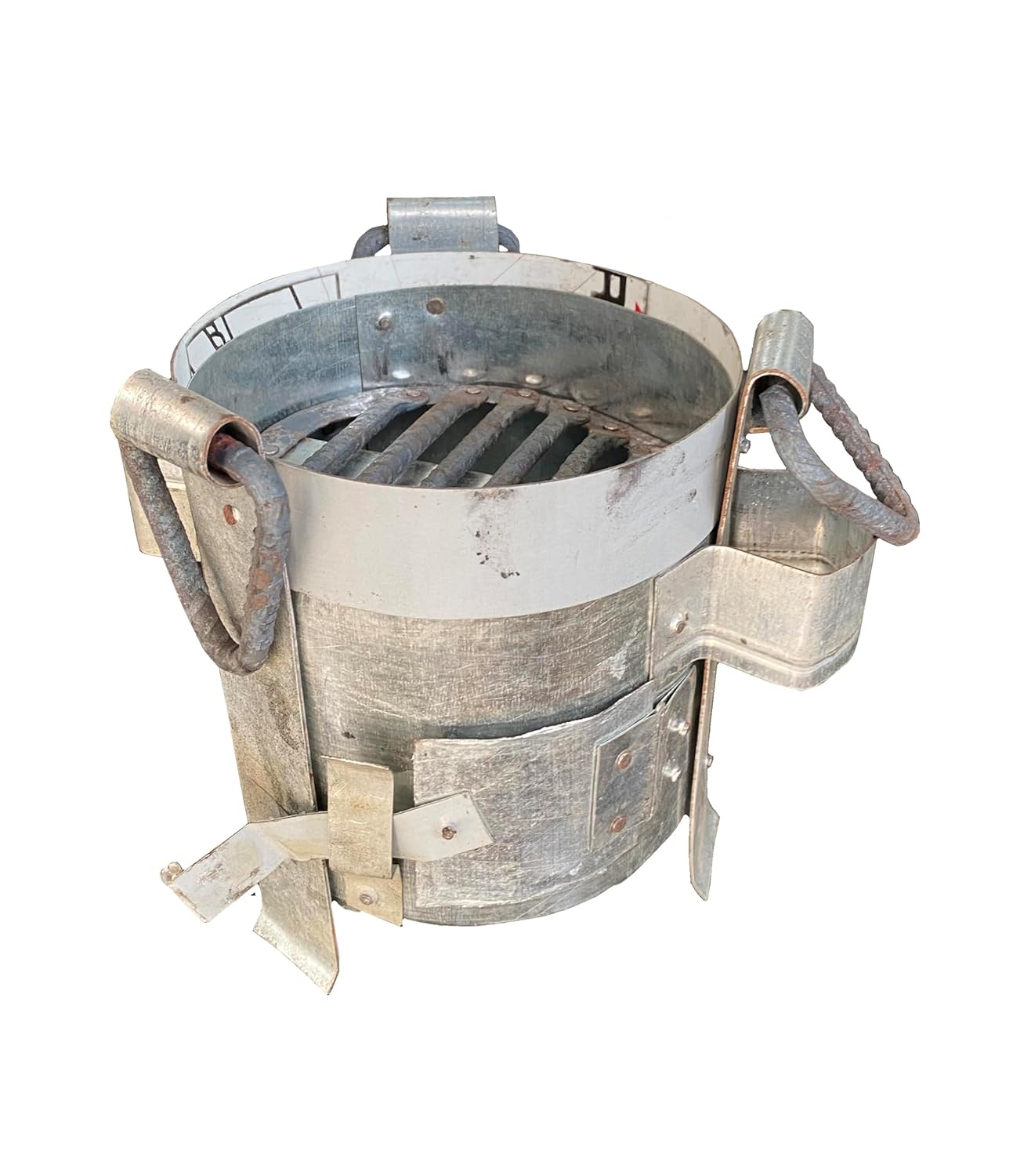 Mild Steel Round Sigdi for Home/Chulha/Angeethi & Commercial Use (9.5 INCH) Mild Steel Round Sigdi for Home/Chulha/Angeethi & Commercial Use (9.5 INCH)