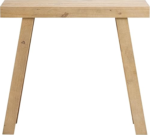 Miniatura 8 de Alaterre Furniture Lawas - Mesa consola de madera maciza  Mesa de entrada pequeña moderna de 36 pulgadas  Muebles de sala de estar de fácil montaje