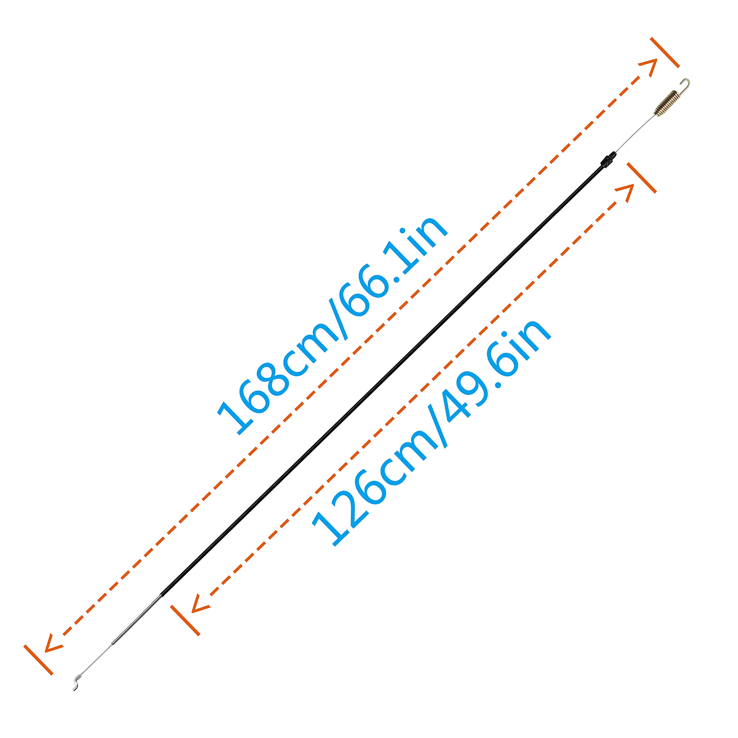 Amazon.co.jp: NOFIXS トラクションケーブル 119-2379 Toro 20371