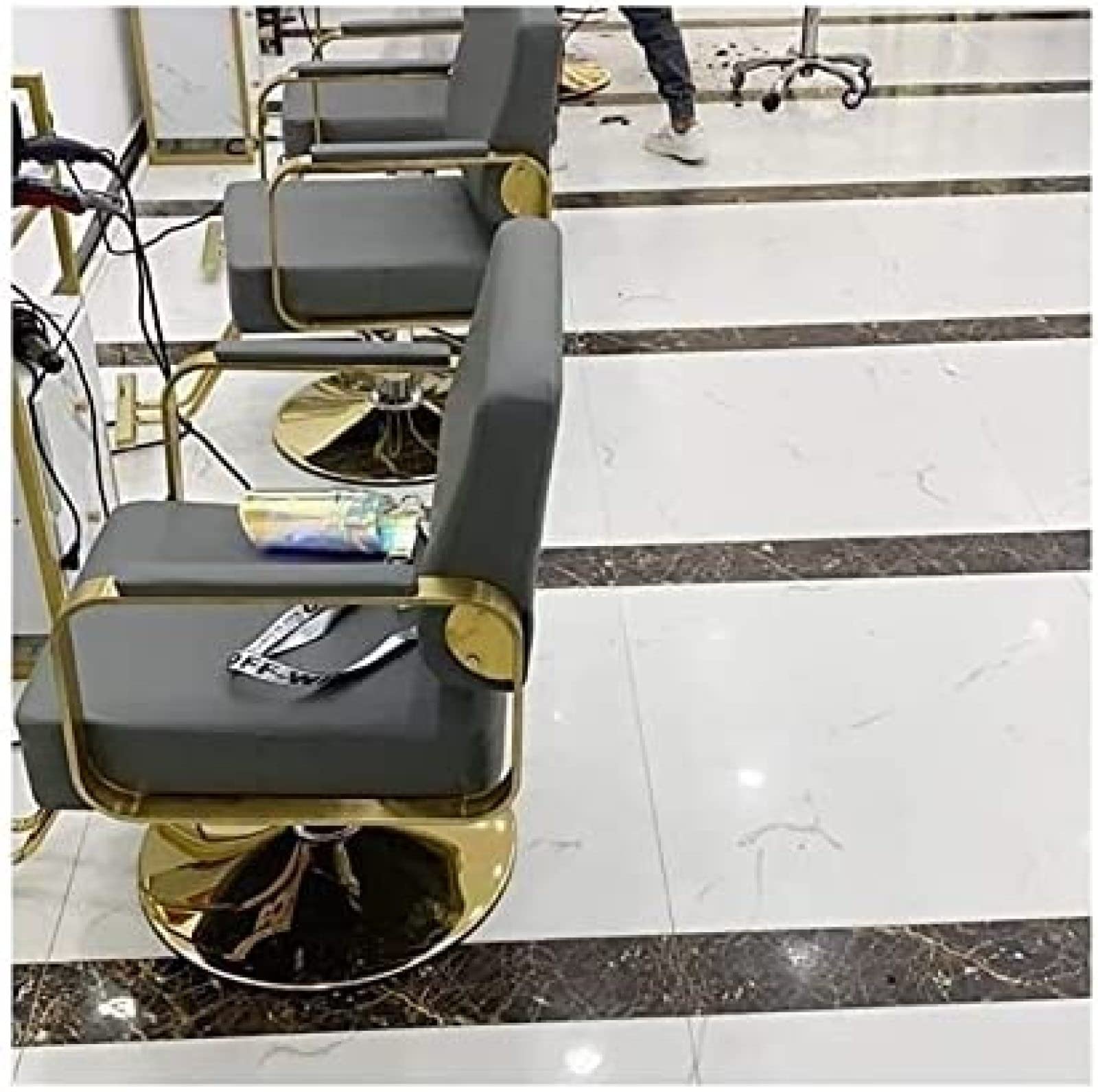 Poltrona da salone reclinabile Poltrone da barbiere Reclinabile idraulica, Poltrona per acconciature Poltrona da salone Poltrona per tatuaggi per attrezzature di bellezza del salone