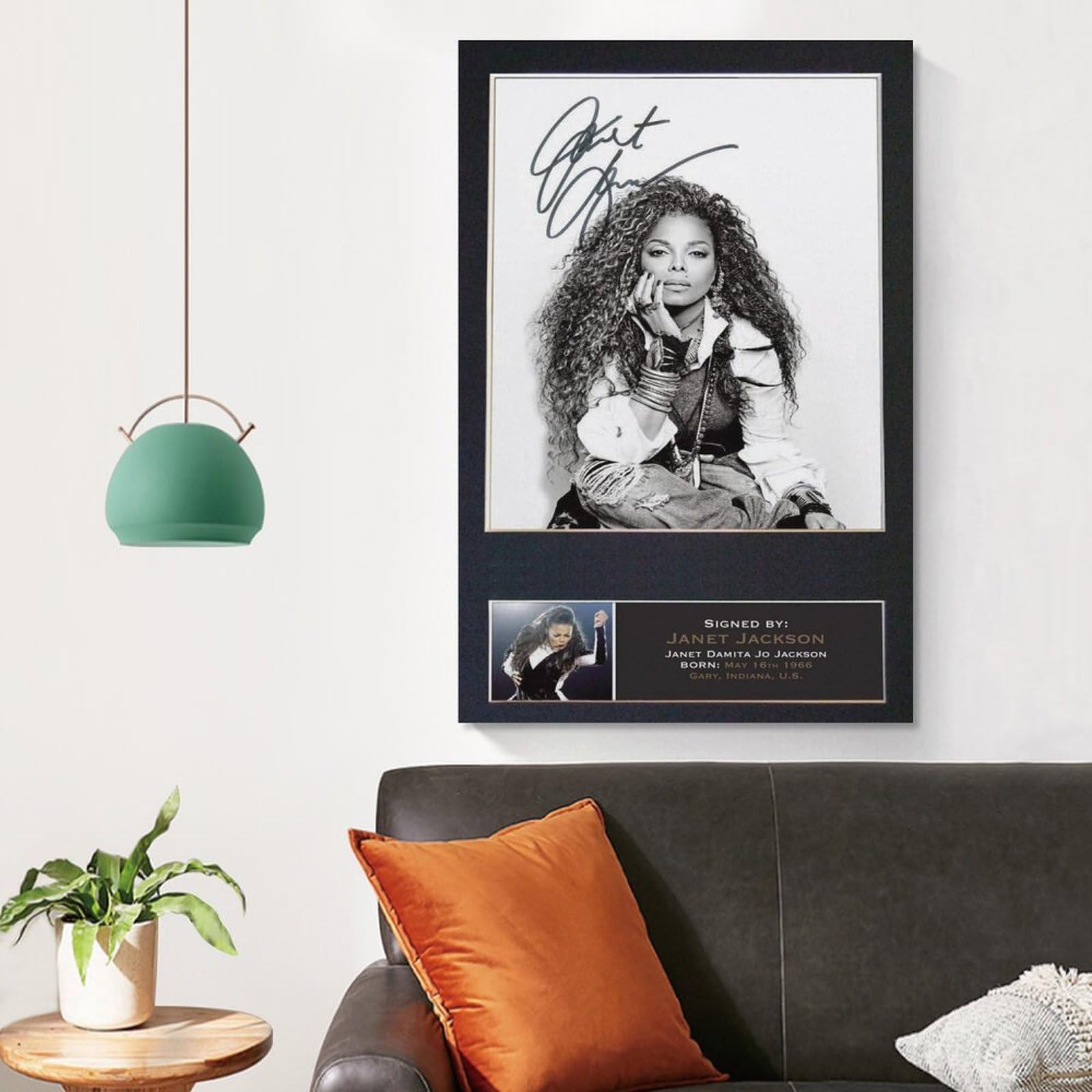 Amazon.com: IVNE HY5V Janet Jackson 3 Canvas Poster Wall