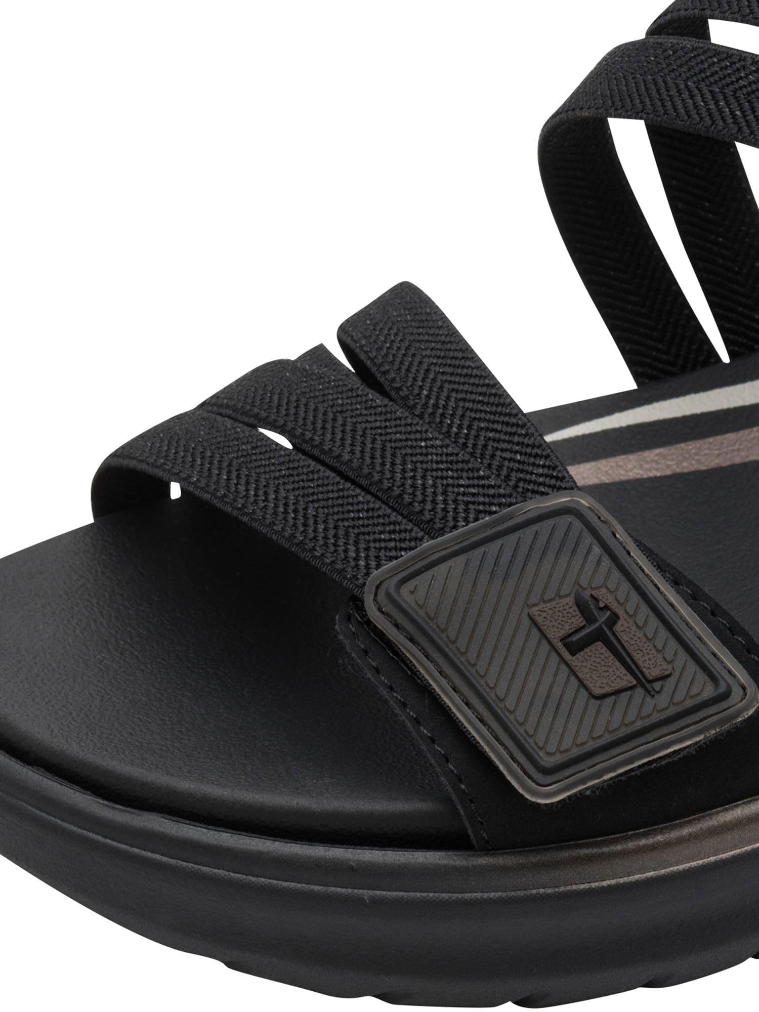 Tamaris Kobiety Tamaris Comfort Damen Sandal Flat MultiadjustableSandał płaski