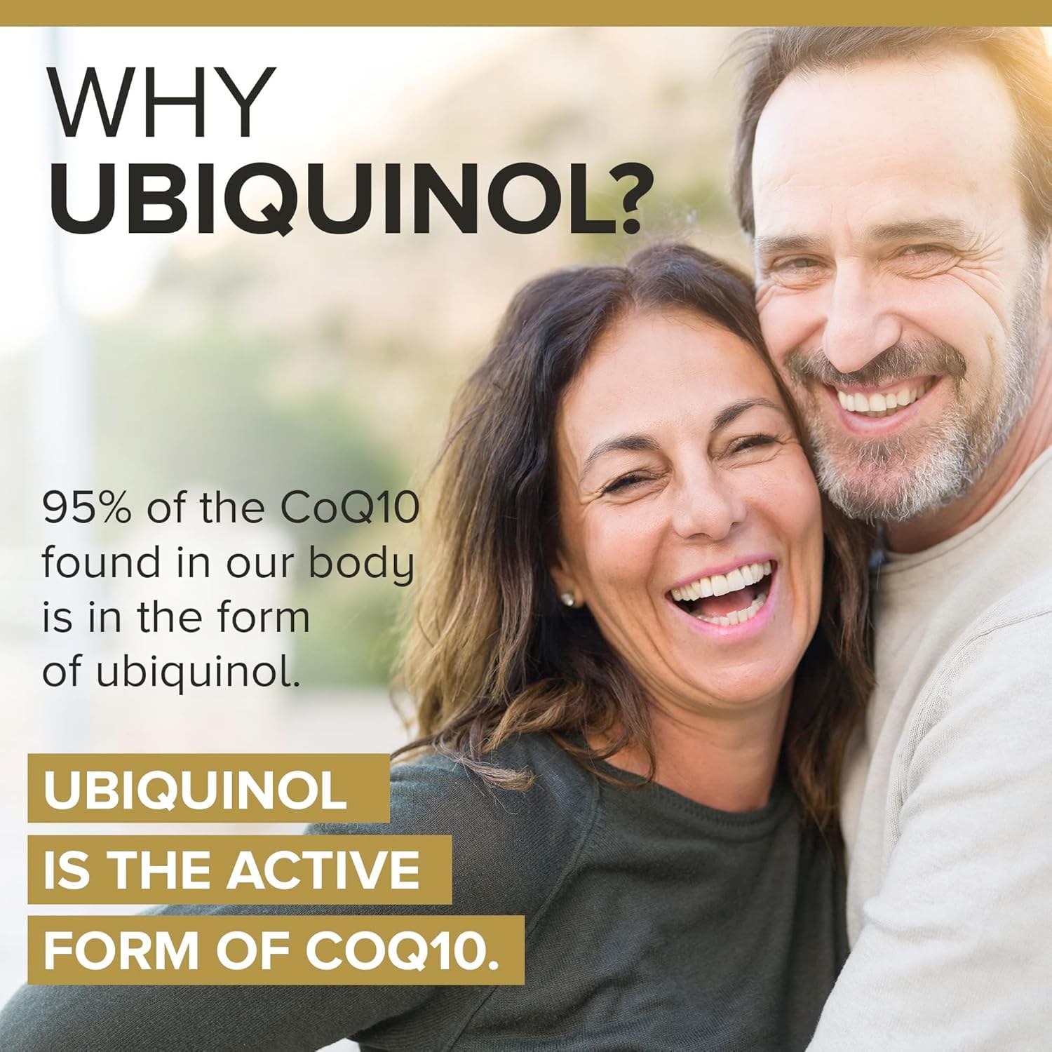 Qunol Ubiquinol CoQ10 100mg Softgels, ubiquinolo - Forma attiva del coenzima Q10, antiossidante per la salute del cuore, livelli di pressione sanguigna sani, utile per gli utenti di statine, 60