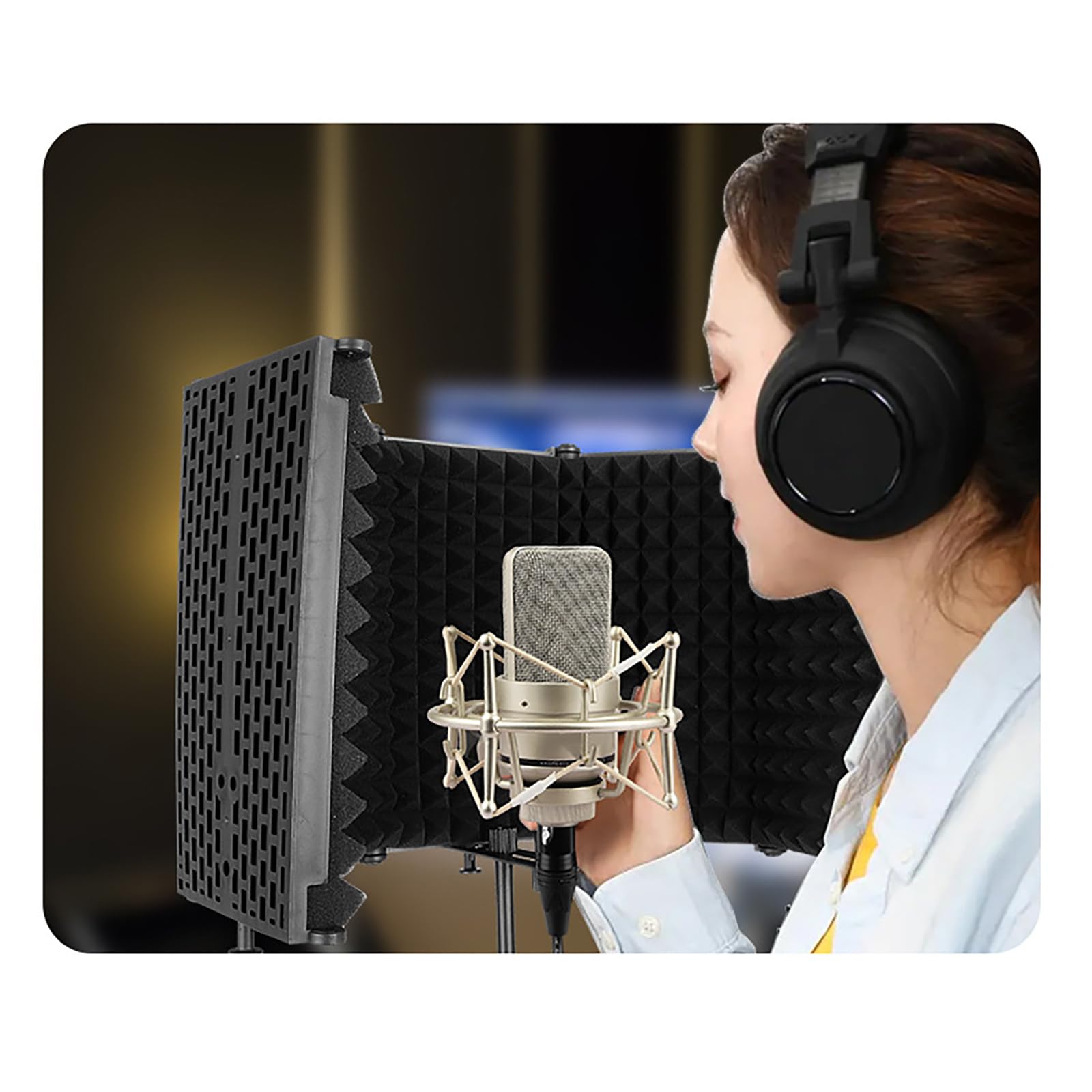 Amazon.co.jp: リフレクションフィルター 吸音材 マイク 遮音 ミックス