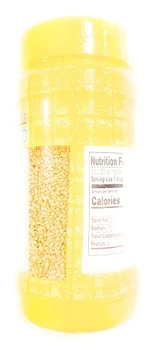 Miniatura 3 de Paquete de 2 semillas de sésamo blanco tostado prémium J-Basket de 8 onzas cada uno