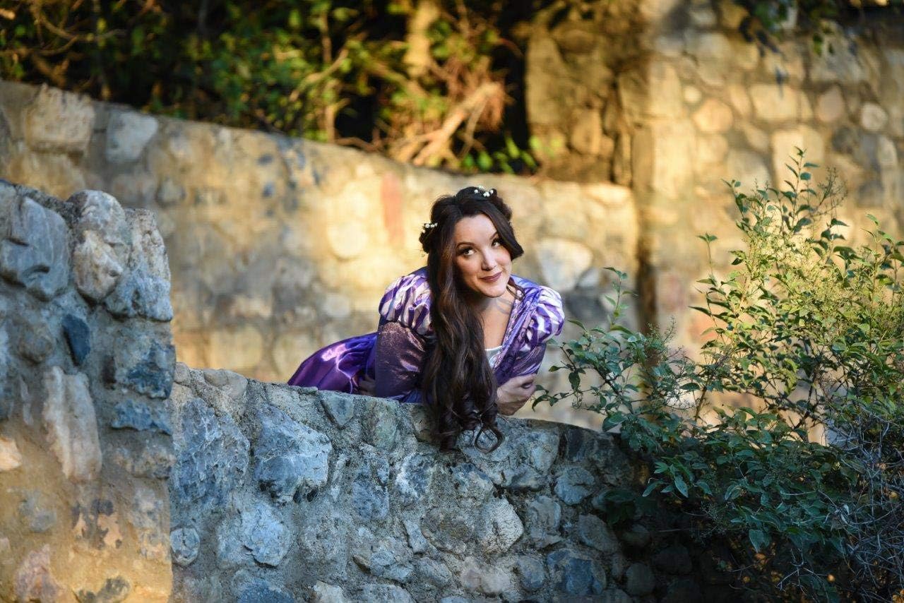 Little Adventures Enchanted Rapunzel Dress-Up Costume for Adult Women