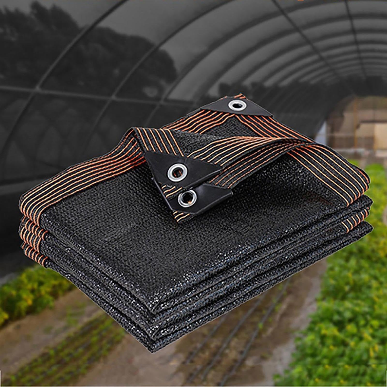 Voile D Ombrage Toile Ombrage Mat Voile D'Ombrage 5x5 Voile D'Ombrage AjouréE pour Jardin, Terrasse Noir,6x6m