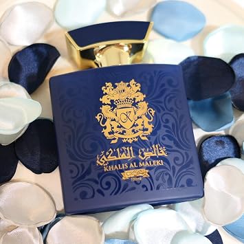 Khalis Al Maleki Crown Eau de Parfum 3.4 oz - Floral Fruity Womens Perfume with Raspberry Lemon Neroli Rose Vanilla Musk and Amberwood loved for its long lasting trail and compliment catching aroma