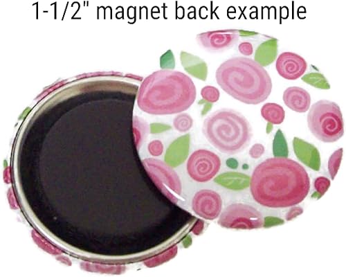 Miniatura 2 de Happy Frogs Drinking Coffee Themed Refrigerator Fridge Magnets - Latte, Tea Cups Magnets - 6 Magnets - 1.5 Inch Magnets Set