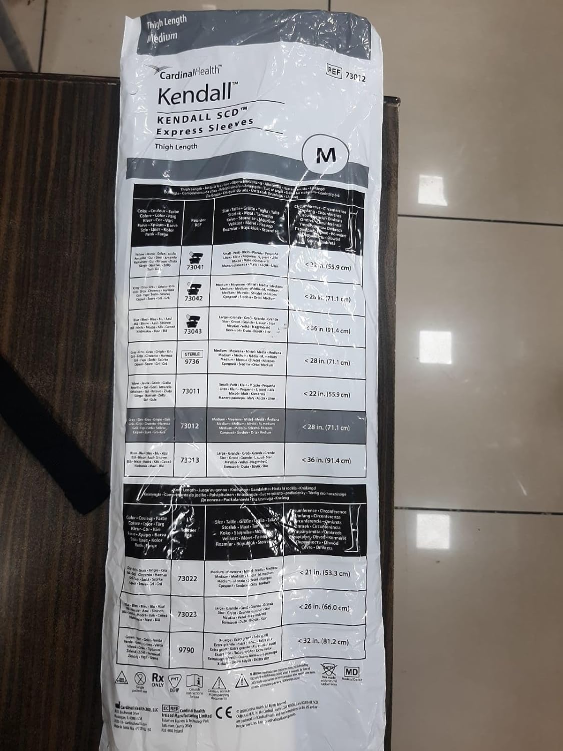 Thigh Length Sleeves | WhiteShield Enterprises | Designed for Sequential Compression Devices | Suitable for Home and Travel Use | Fits Thigh Circumference 71.1 to 91.4 cm Thigh Length Sleeves | WhiteShield Enterprises | Designed for Sequential Compression Devices | Suitable for Home and Travel Use | Fits Thigh Circumference 71.1 to 91.4 cm