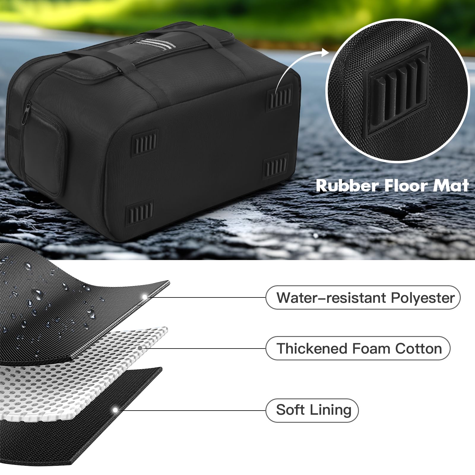 DJI Power 1000 V2 Power Station Custodia da Trasporto Borsa da Viaggio con Tracolla e Tasche