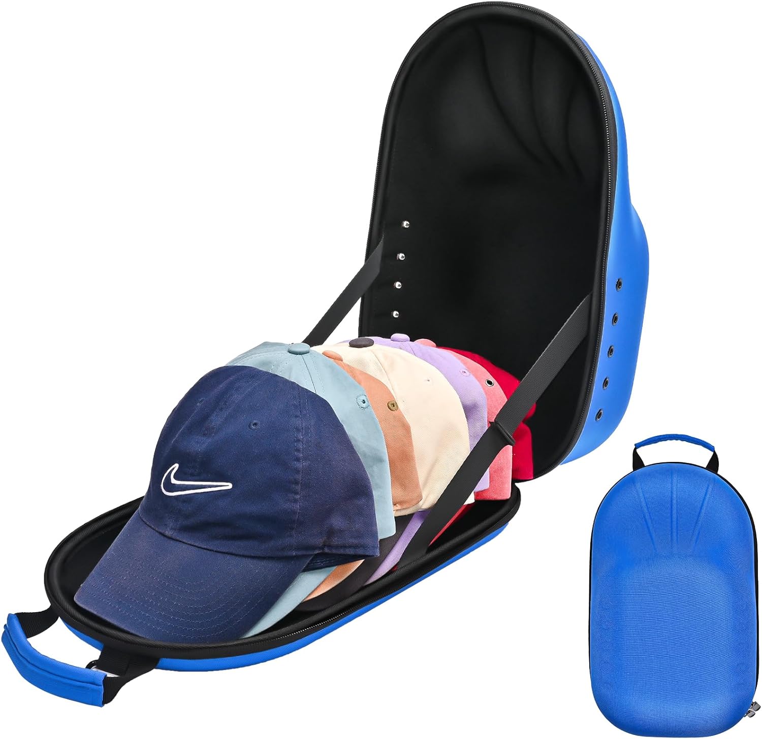 ProCase Hat Travel Hard Case, Hat Carrier Storage Bag for