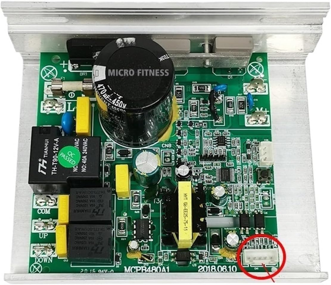 MCPB480A1 Treadmill Motor Controller Circuit Board Control Board Power Supply Board Motherboard Driver Board Repair(Original 5PIN)