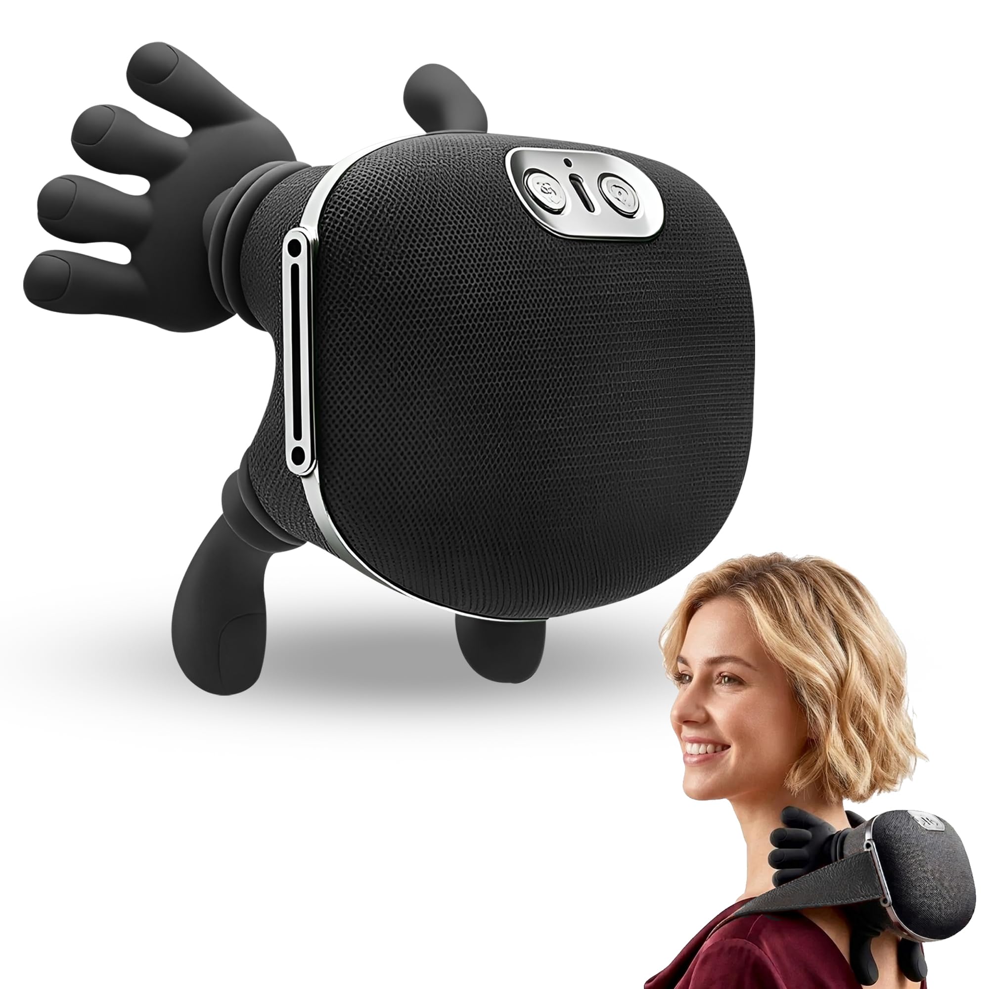 Photo 1 of Cordless Neck Massager with Hands and Fingers - 4D Shiatsu Neck and Shoulder Massager with Heat