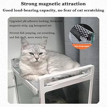 Amazon.co.jp: YANGMIAN 水槽カバー 磁気式水槽飛び出し防止ネット 魚