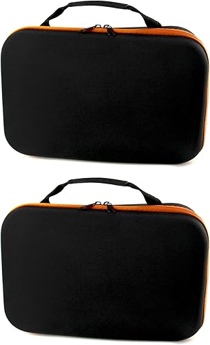 Miniatura 7 de QWORK Reemplazo de caja de herramientas de almacenamiento duro, paquete de 2 para almacenar taladro eléctrico y sacapuntas de herramientas, 13.0 x