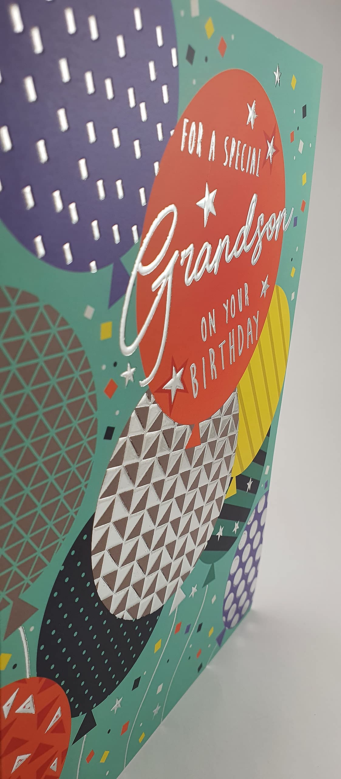 General Birthday Cards x 12, just 35P design, 2 x 6, laminate, avvolto – Abbiamo anche biglietti di auguri di compleanno/natale/Thank You Cards/all' ingrosso/Multipack