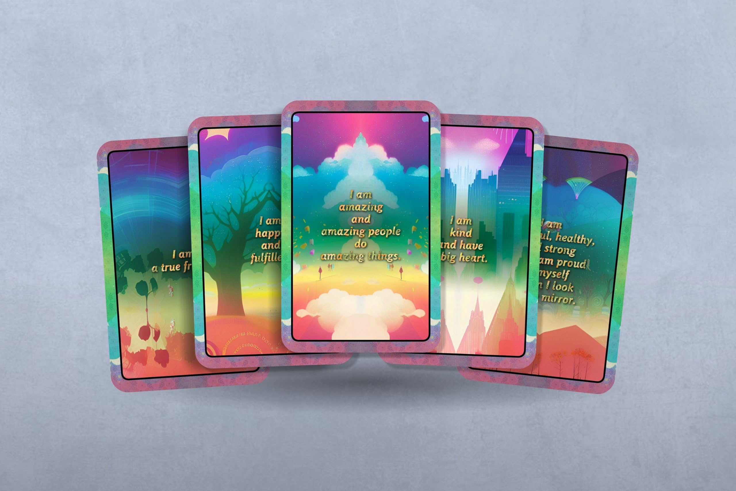 Ibiza Tarot I Am Awesome - Strengthening Affirmations for Young Adults - by Amy Edelstein