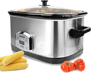 Syntrox Germany Slow_Chef_SC-750D Digital Schongarer 7,5L
