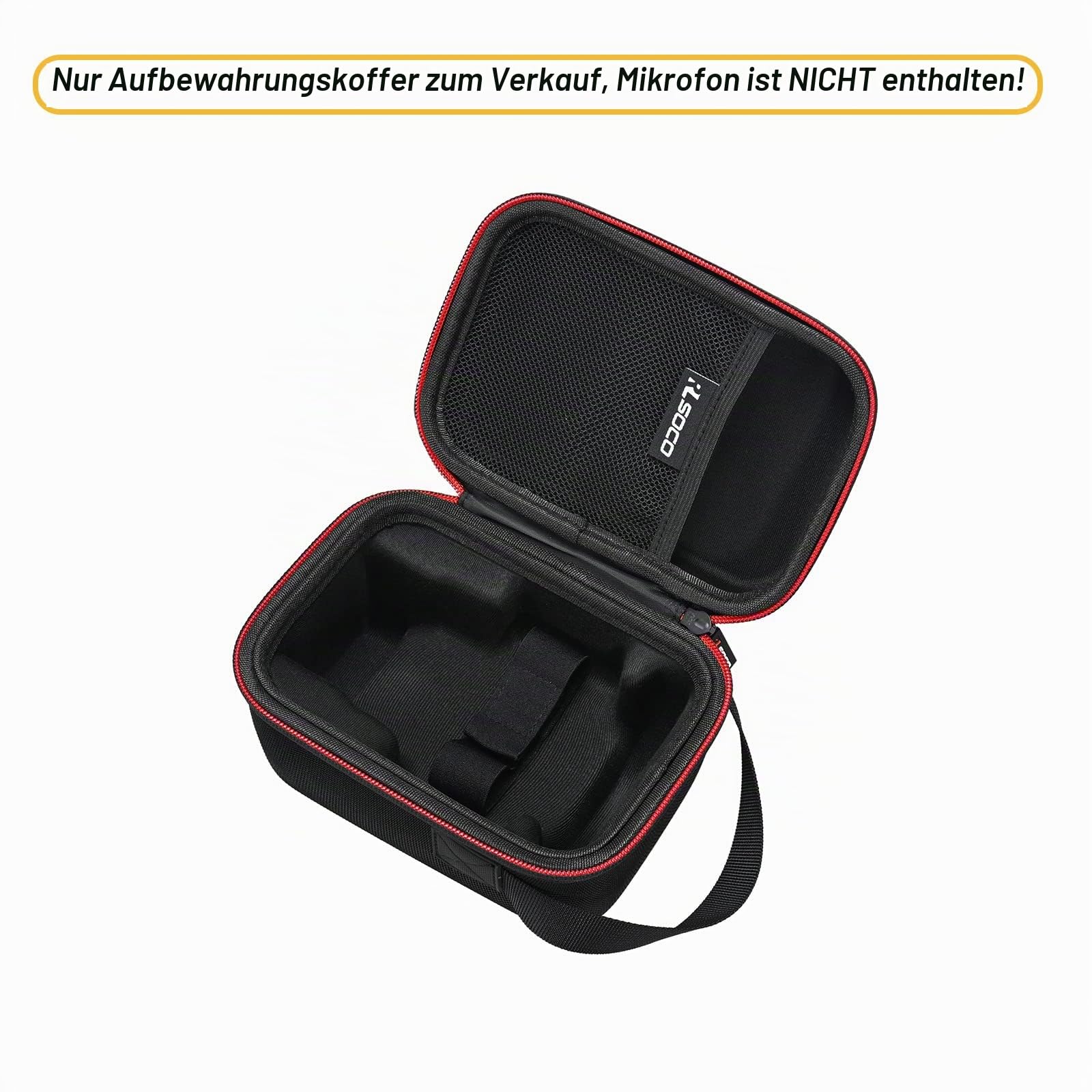 RLSOCO Tasche für RØDE NT-USB Mini vielseitiges USB-Studio-Kondensatormikrofon Koffer Hülle für RODE NT-USB Mini Kondensatormikrofon(Nur Tasche)