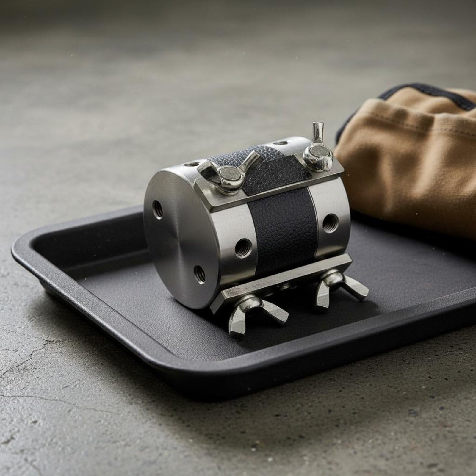 TISHITA Herramienta Engaste para Joyería con Abrazara Banda Acero Electroplateado para Tallado Precisión Montaje Piedras Sujeción Ajustable Pulseras Acuada, Base De Engaste