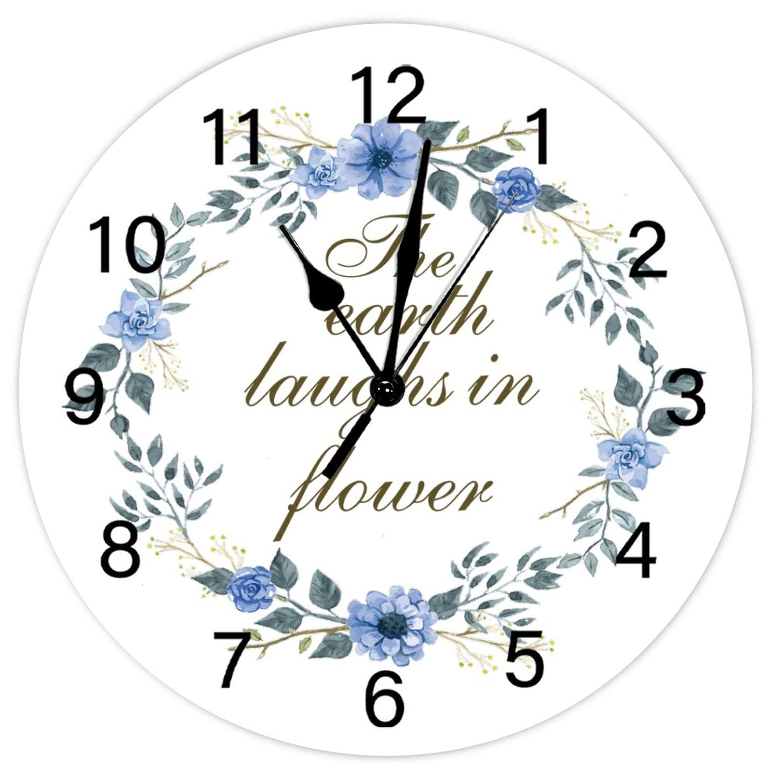 Horloge murale silencieuse pour supprimer le tic-tac dans la chambre