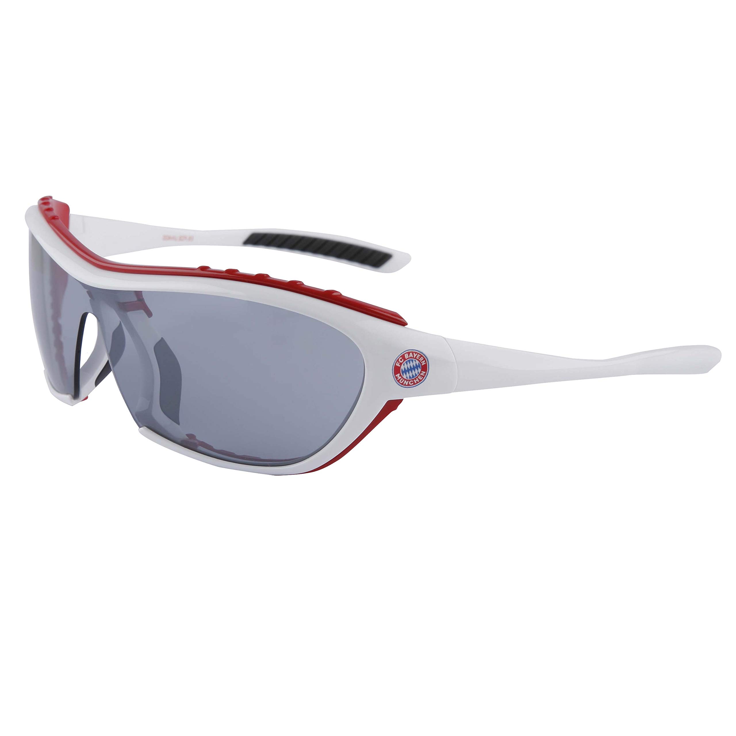 FC Bayern München FCB Brille | Sonnenbrille | Sportbrille | 12-99 Jahre| weiß