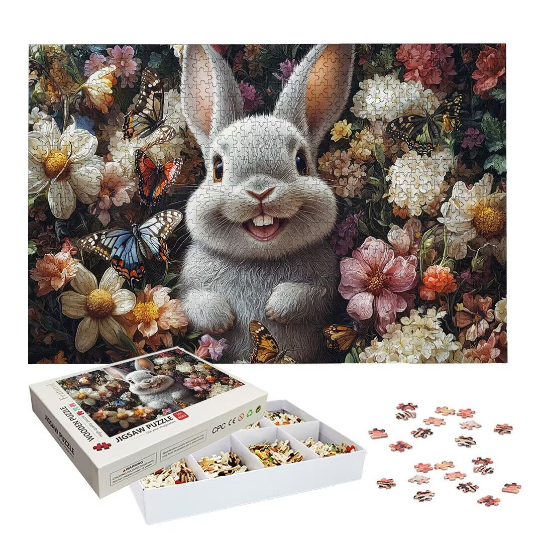 Puzzle Królik Puzzle 5000 Sztuk Dla Dorosłych Prezent Kobiety/Mężczyzna