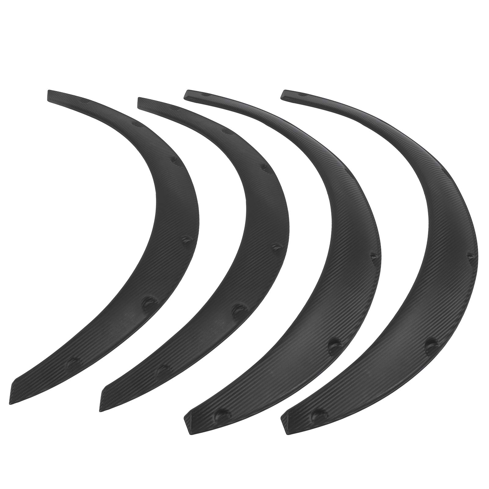 Wheel Eyebrow, Universal Sturdy Wheel Eyebrow Protector for Car Flares for Eyebrow Protector for Auto and Motorcycle Supplies for Wheel Arches