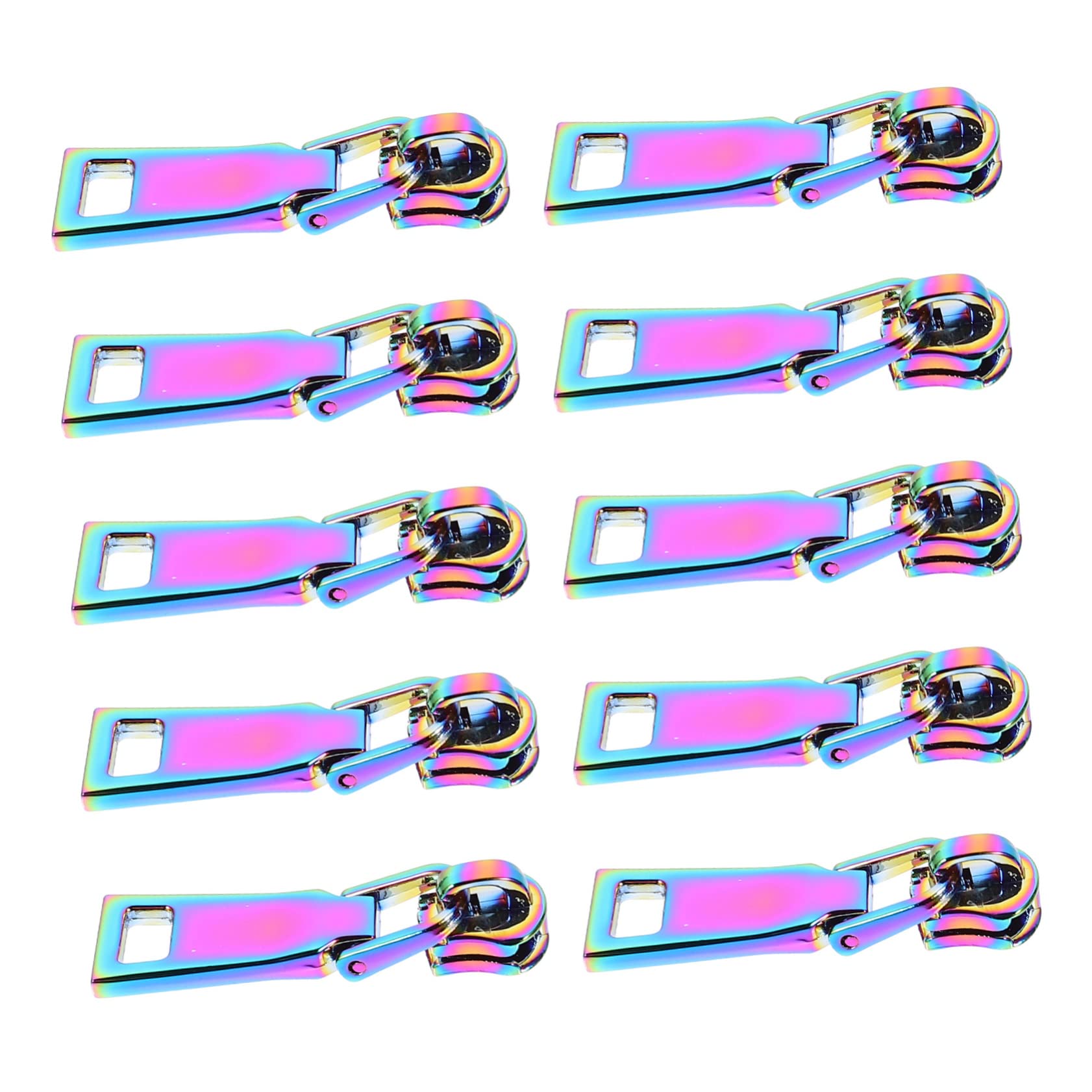 CORHAD 20piezas Tiradores De Cremallera Coloridos Para Reemplazo De Mochilas y Ropa Accesorios Prácticos Para Manualidades y