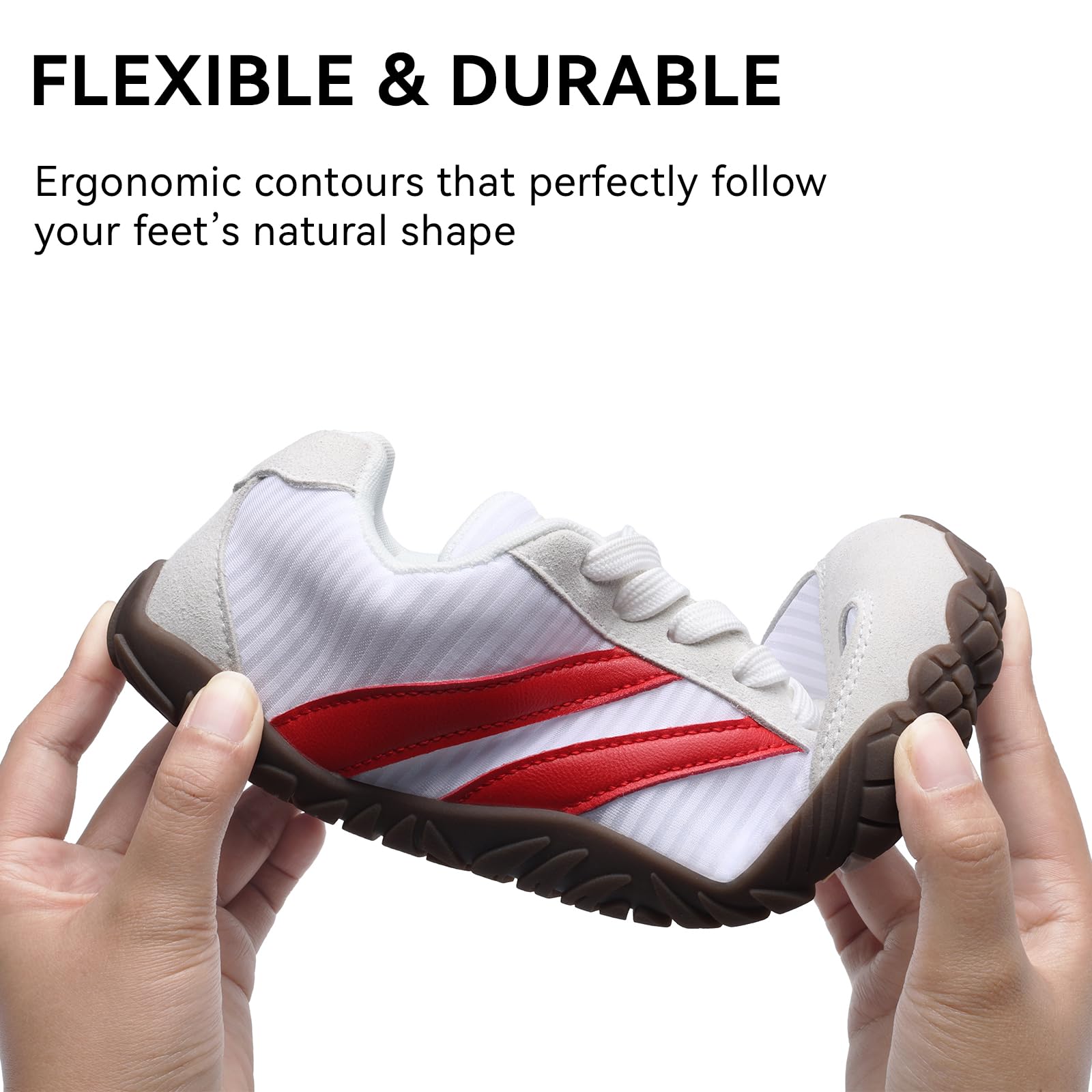Barefoot Shoes Women Men - Wide Toe Box Sneakers Women Casual Tennis Shoe | Zero Drop Minimalist Trainers Hiking Walking Shoes | Lightweight Breathable Non-Slip Comfortable Fashion Sneakers Footwear — view 3