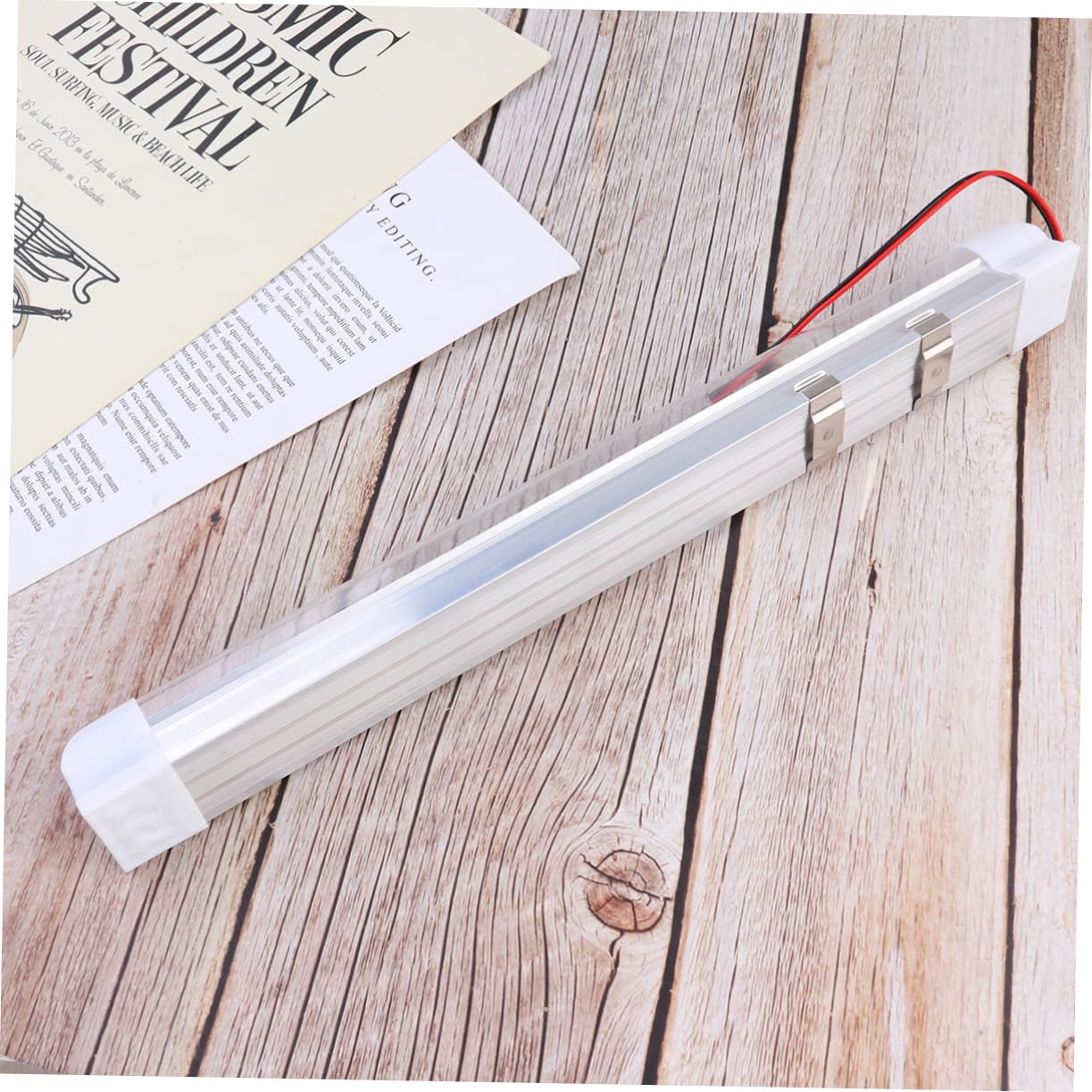 2 Piezas bombillas fluorescentes LED lámpara de iluminación del coche Tubos de luz LED de la lámpara del coche 108 llevado camión de luz Linterna