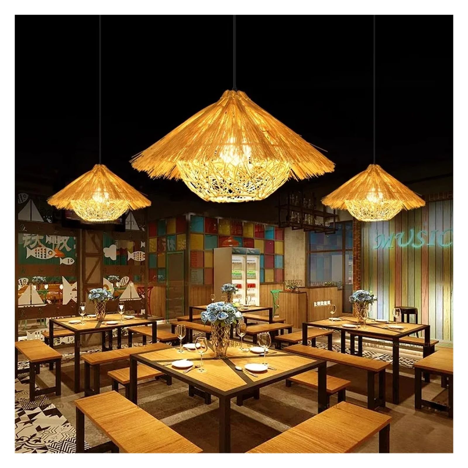 Generico Lampade a sospensione moderne for sala da pranzo,lampadario