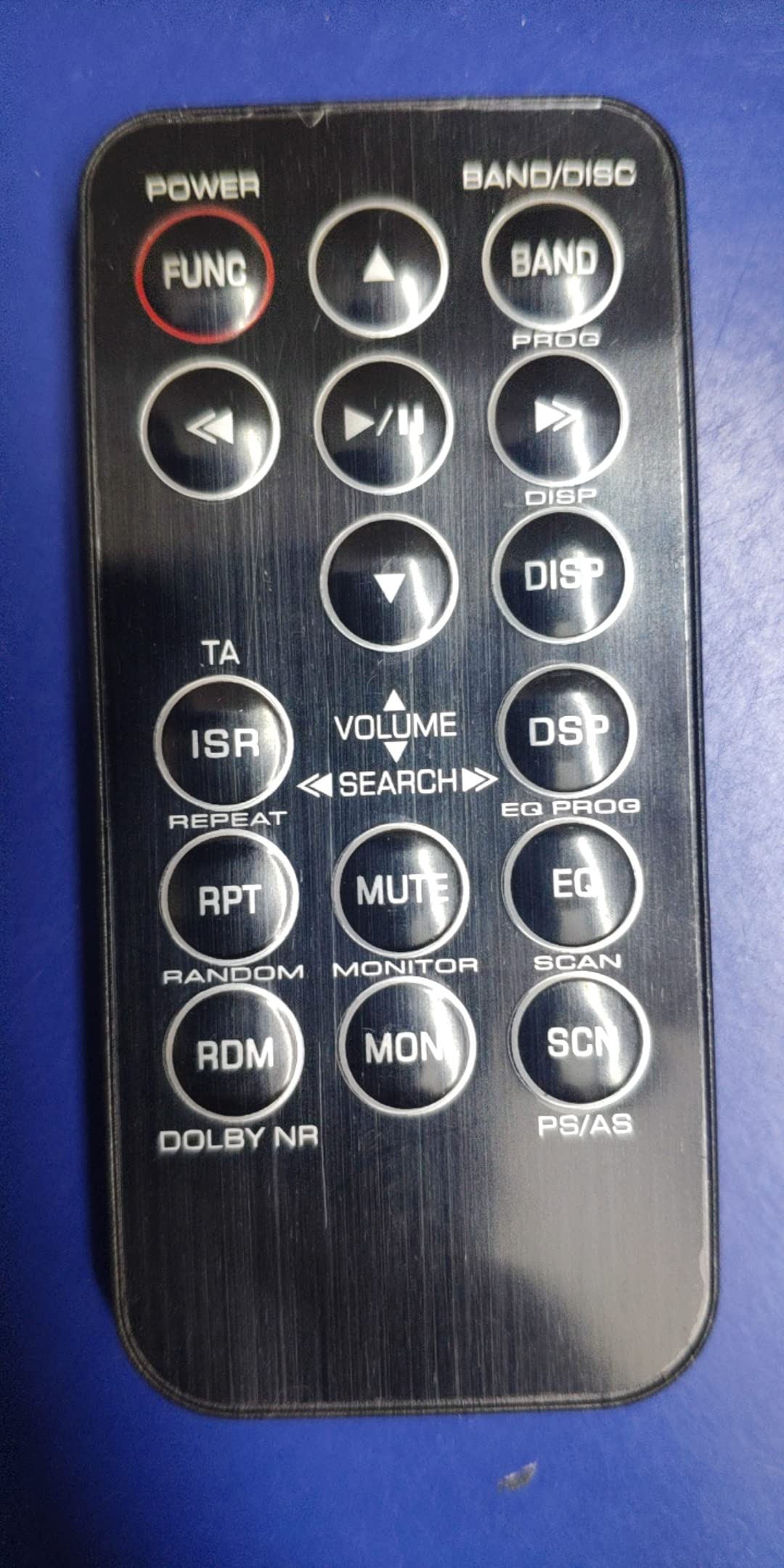 SZHKHXD Remote Control for Clarion RCB-114 RCB-117 RCB-120 DRX6375 ARX5470 ARX4570 ZK-6030 ZK-6030B CD Car Stereo Receiver