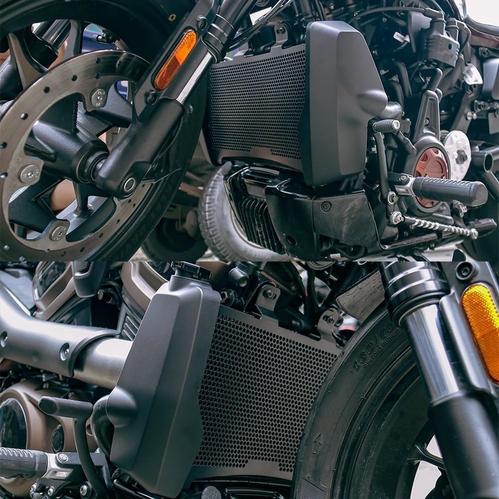 pokrywa chłodnicy motocyklowej Chłodnica motocyklowa osłona grilla osłona osłona chłodnicy pasuje do Harley Sportster S 1250 RH1250 RH 1250 2020-2022