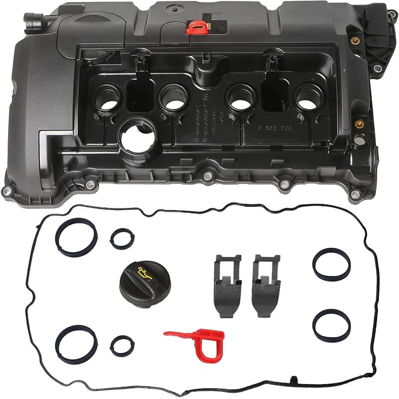 Tampa de válvulas do motor KUIPERAUTO para Mini Cooper 1.6 aspirado 2007–2016 – com junta