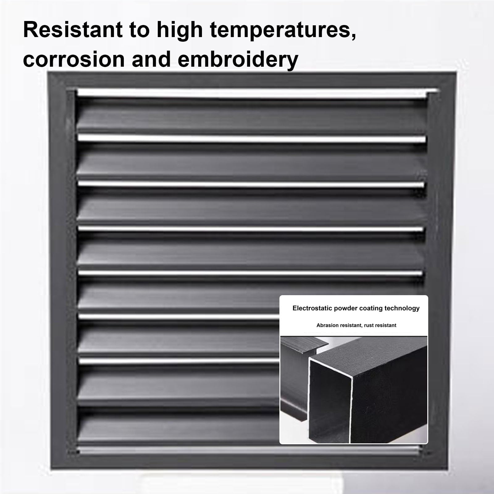 Cubierta de unidad exterior de aluminio antirrobo y protección de bomba de calor, reducción de ruido, resistente a la intemperie, para uso en interiores y exteriores, se adapta a todas las unidades