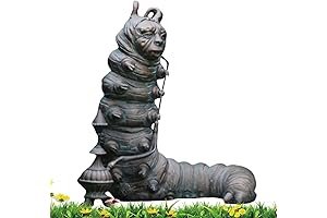 Wonderland Ornament Set: Sculptures for a Whimsical Garden