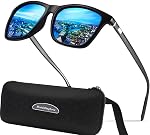 Polarized Sunglasses for Men Women Retro Ultralight Unbreakable Frame Driving Fishing Outdoor Sun Glasses UV Protection