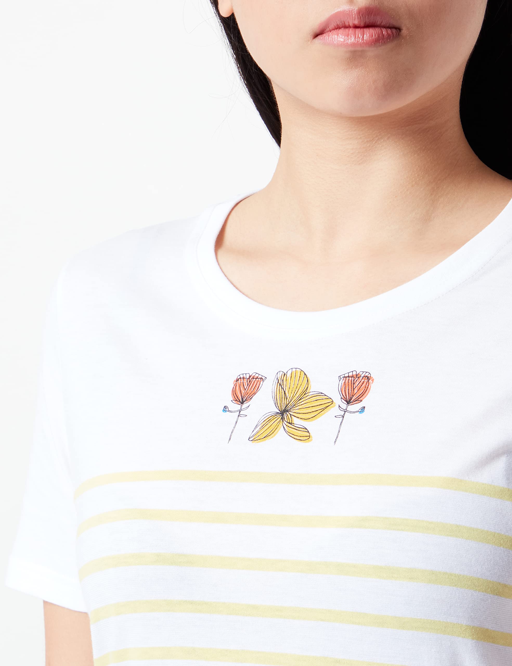 Armor Lux Marinière Fleurs - Coton léger