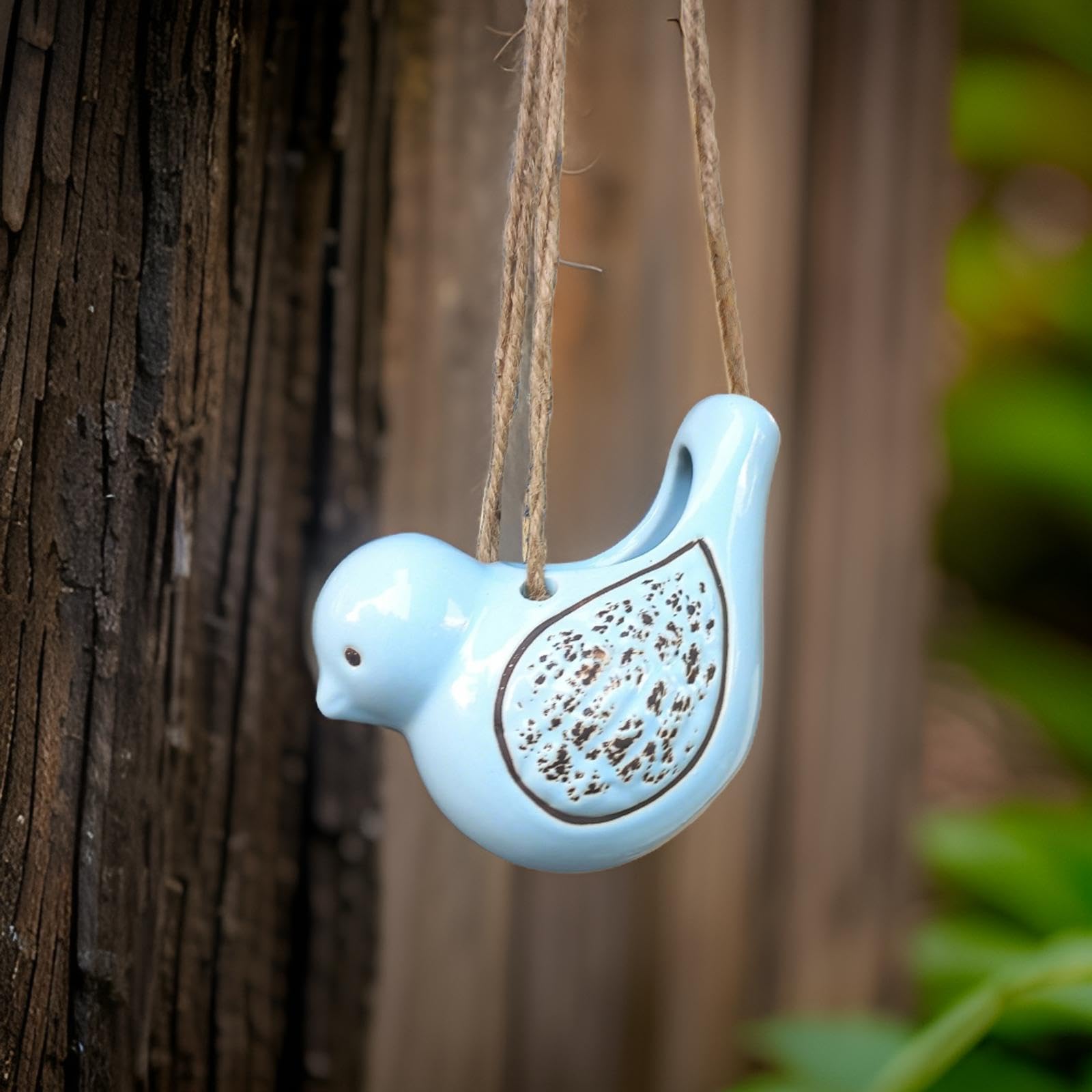 Garden Aura Ceramic Hanging Pots For Plants- Decorative Bird Planters For Balcony, Garden, Living Room, Indoor Plants, Outdoor Plant, Window Hanging, Home Decor (Assorted Color) (B09PMVS7FH) Amazon Price History, Amazon Price Tracker