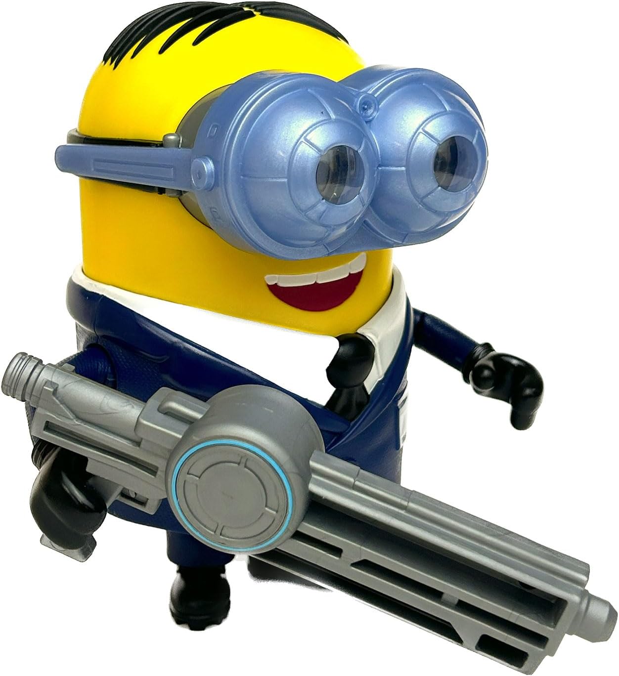 Minions Despicable Me 4 Despicably Deluxe Collectible 5.5 inch/14cm Figure, AVL Agent Dave Figure, Large Highly Detailed Toy Figure with Display Box