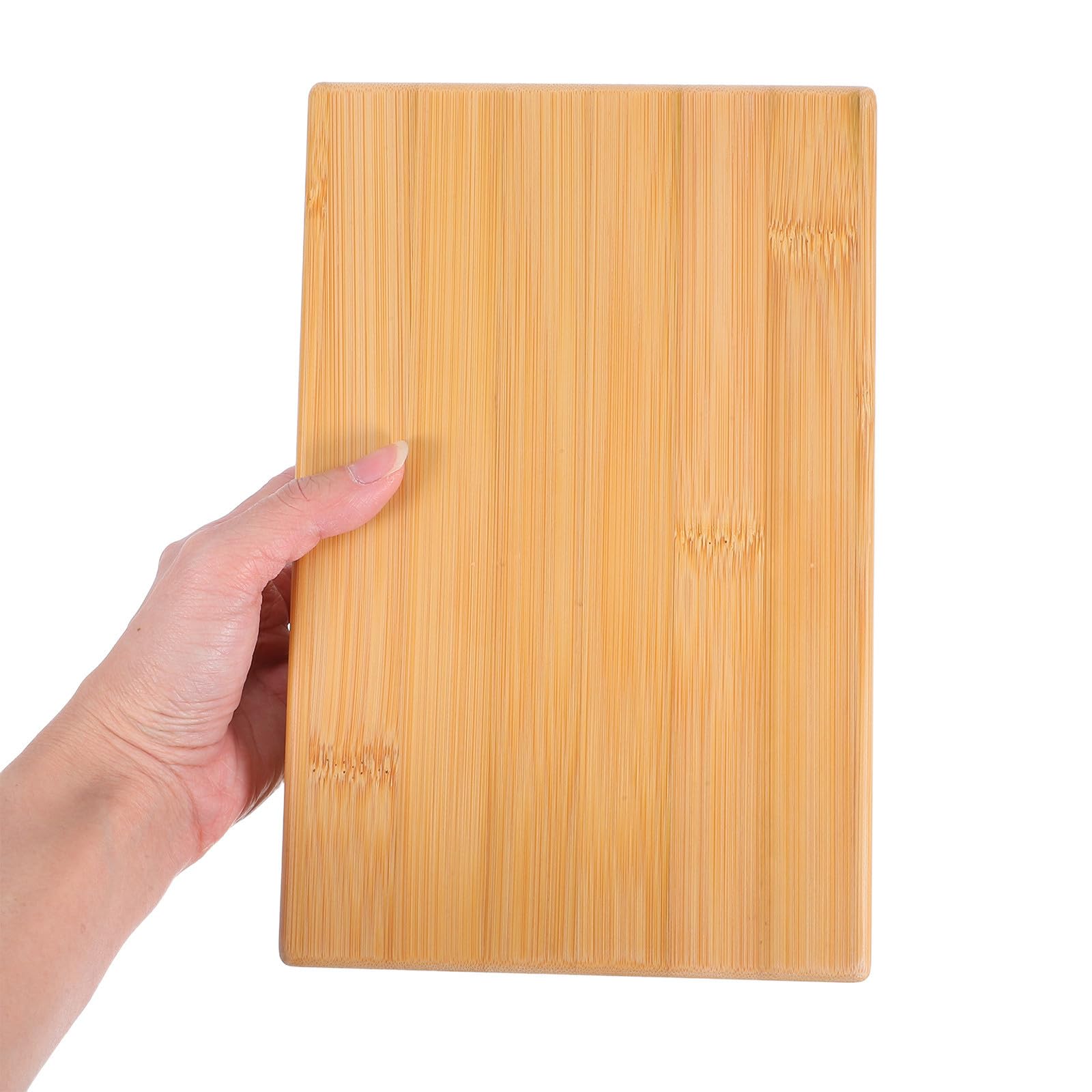 Tofficu 1pieza Bloques de Yoga de Bambú Natural con Superficie Lisa Ergonómica Soporte Estable para Entrenamiento de Equilibrio y Flexibilidad Accesorios para Pilates y Meditación Casa